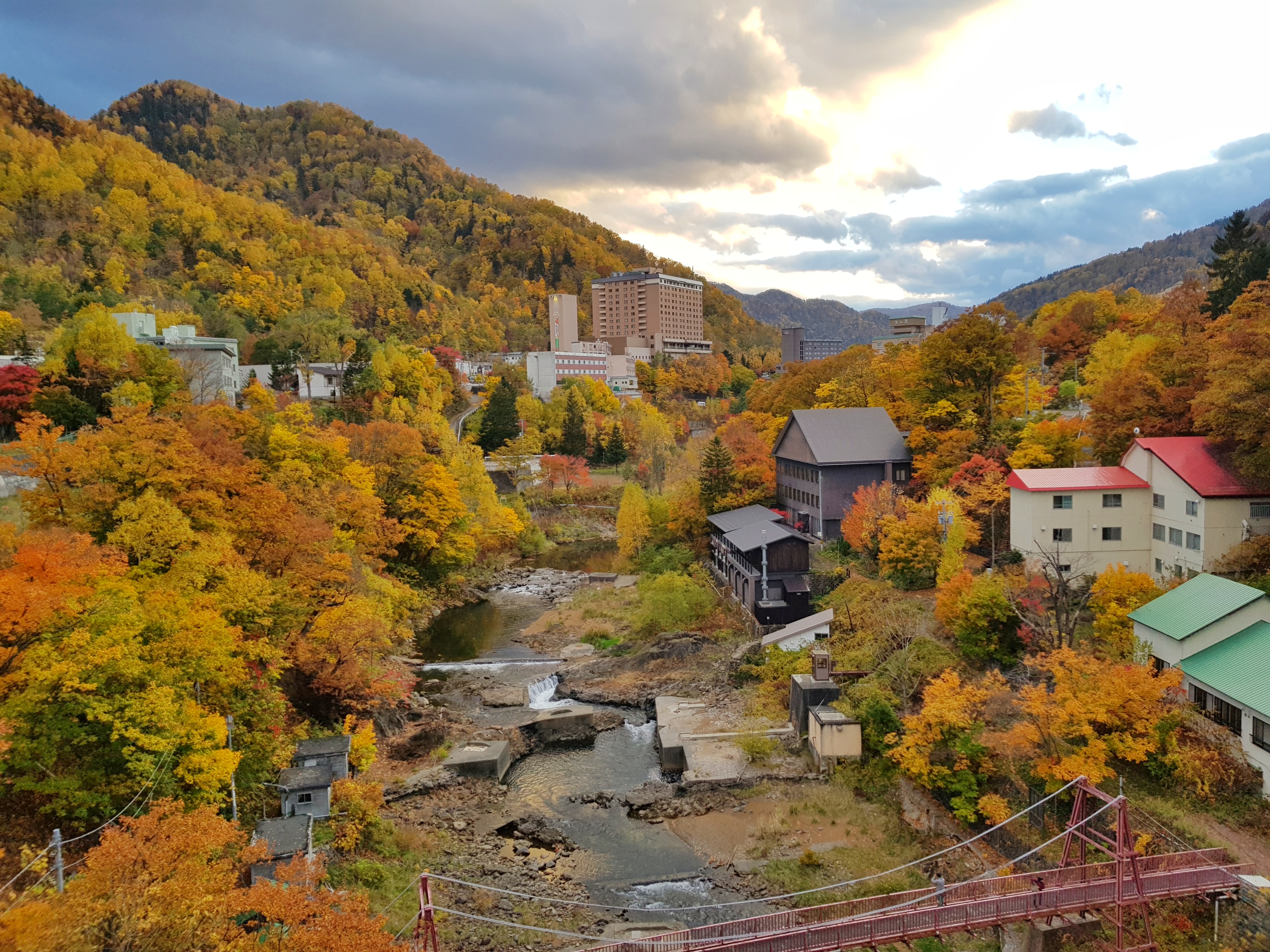 La beauté de l'automne à Jozankei